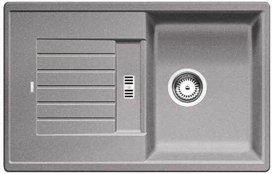 Dřez Blanco Zia 45 S aluminium 514725