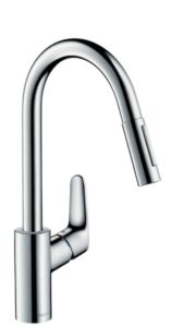 Dřezová baterie Hansgrohe Focus M41 s vytahovací sprškou