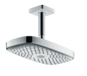 Hlavová sprcha Hansgrohe Raindance Select E strop včetně sprchového ramena chrom 27384000