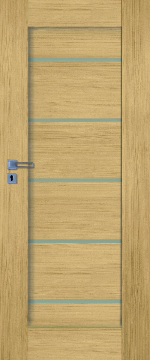 Interiérové dveře Naturel Aura pravé 80 cm jilm AURAJ80P