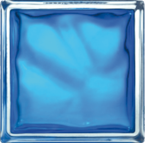 Luxfera Glassblocks blue 19x19x8 cm sklo 1908WBB