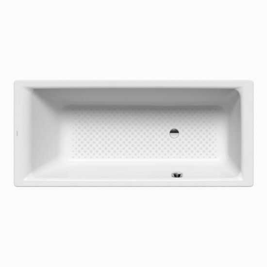 Obdélníková vana Kaldewei Puro 170x80 cm smaltovaná ocel celoplošný Antislip alpská bílá 259227090001
