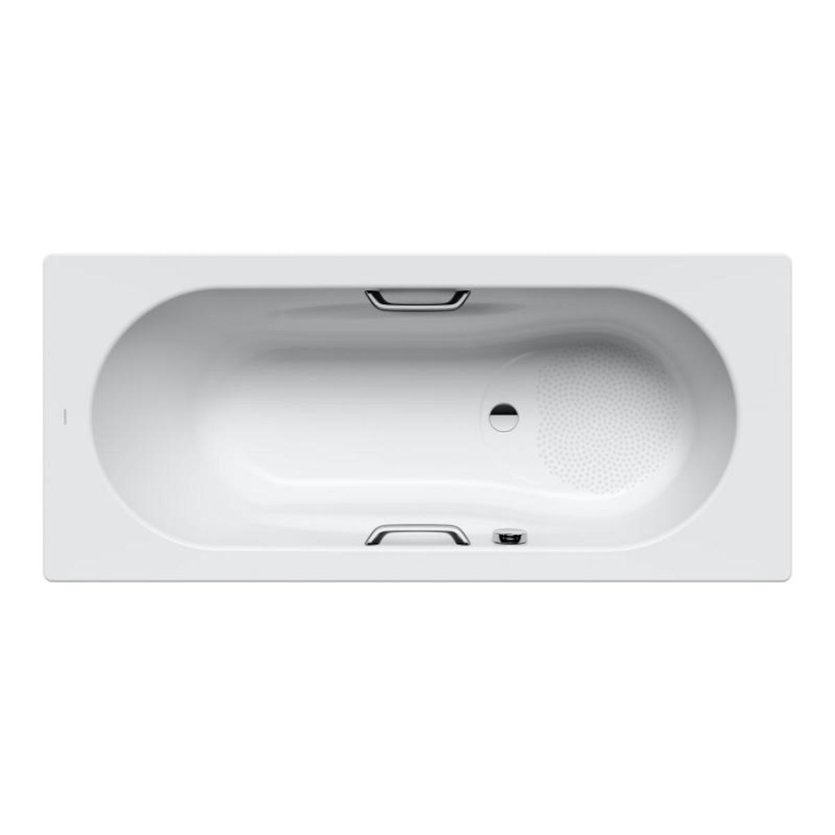 Obdélníková vana Kaldewei Vaio Set Star 180x80 cm smaltovaná ocel Perl-effekt alpská bílá 234723003001
