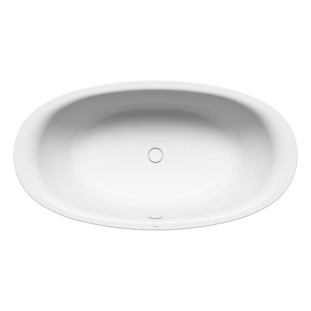 Oválná vana Kaldewei Ellipso Duo Oval 190x100 cm smaltovaná ocel levá i pravá alpská bílá 286210360001