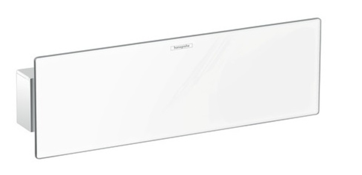 Podomítkový vývod Hansgrohe Fixfit s poličkou bílá/chrom 26456400