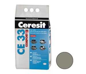 Spárovací hmota Ceresit CE 33 antracite 5 kg CG1 CE33513