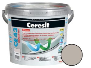 Spárovací hmota Ceresit CE 43 šedá 5 kg CG2WA CE43507