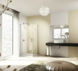Sprchové dveře 100x190 cm pravá Huppe Design Elegance chrom lesklý 8E0905.092.322