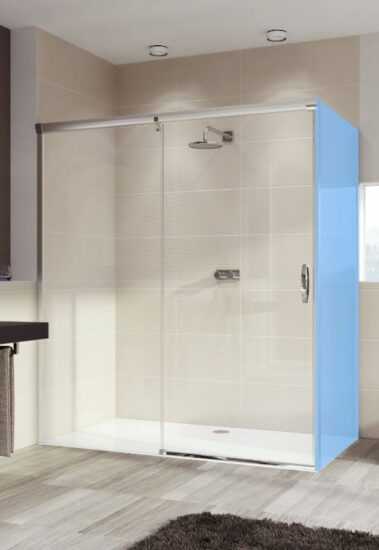 Sprchové dveře 140x200 cm levá Huppe Aura elegance chrom lesklý 401416.092.322.730