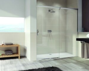 Sprchové dveře 140x200 cm pravá Huppe Aura elegance chrom lesklý 401516.092.322
