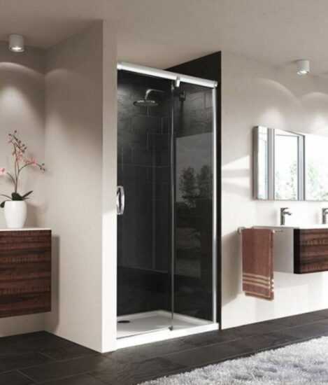 Sprchové dveře 170x190 cm pravá Huppe Aura elegance chrom lesklý 401509.092.322
