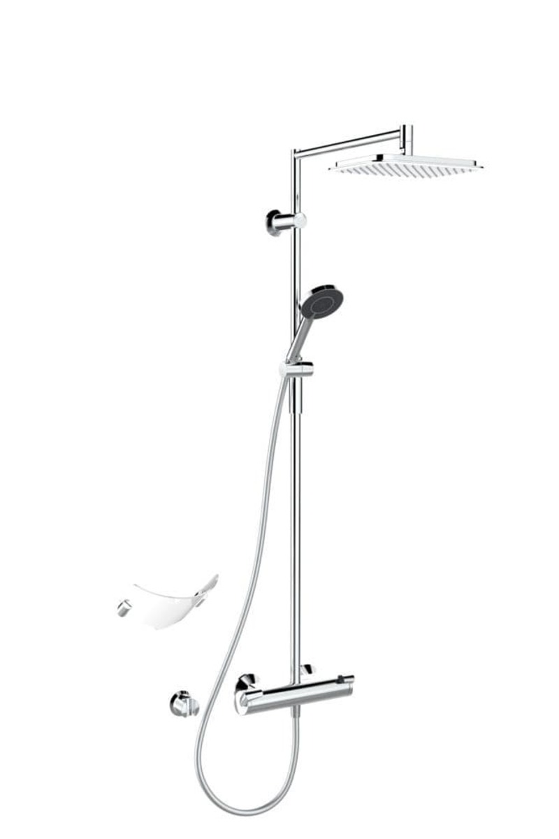 Sprchový systém Hansa FIT s termostatickou baterií chrom 65159101