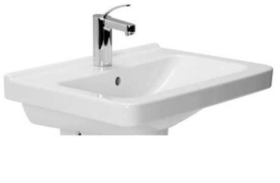 Umyvadlo Jika Cubito 55x42 cm otvor pro baterii uprostřed H8104221001041
