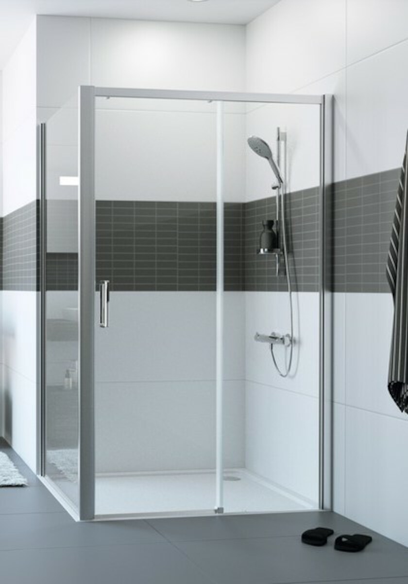 Boční zástěna ke sprchovým dveřím 110x200 cm Huppe Classics 2 chrom lesklý C25406.069.322