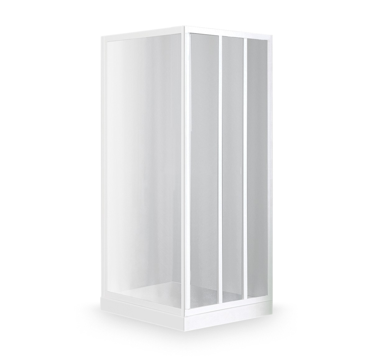 Boční zástěna ke sprchovým dveřím 75x180 cm Roth Projektová řešení bílá 216-7500000-04-04