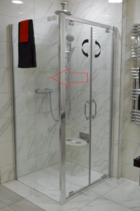Boční zástěna ke sprchovým dveřím 90 cm Huppe Next 140505.069.322