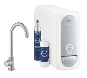 Dřezová baterie Grohe Blue Home s filtrem supersteel 31498DC1