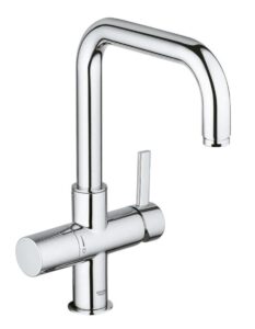 Dřezová baterie Grohe Blue Pure s výpustí chrom 31303000