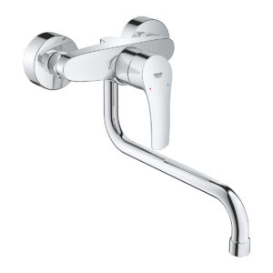 Dřezová baterie Grohe Eurosmart New s otočným raménkem chrom 32224003