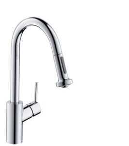 Dřezová baterie Hansgrohe Talis sklopné rameno chrom 73863000