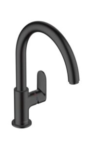 Dřezová baterie Hansgrohe Vernis Blend M35 s otočným ramínkem černý mat 71870670