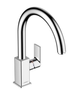 Dřezová baterie Hansgrohe Vernis Shape M35 s otočným ramínkem chrom 71871000