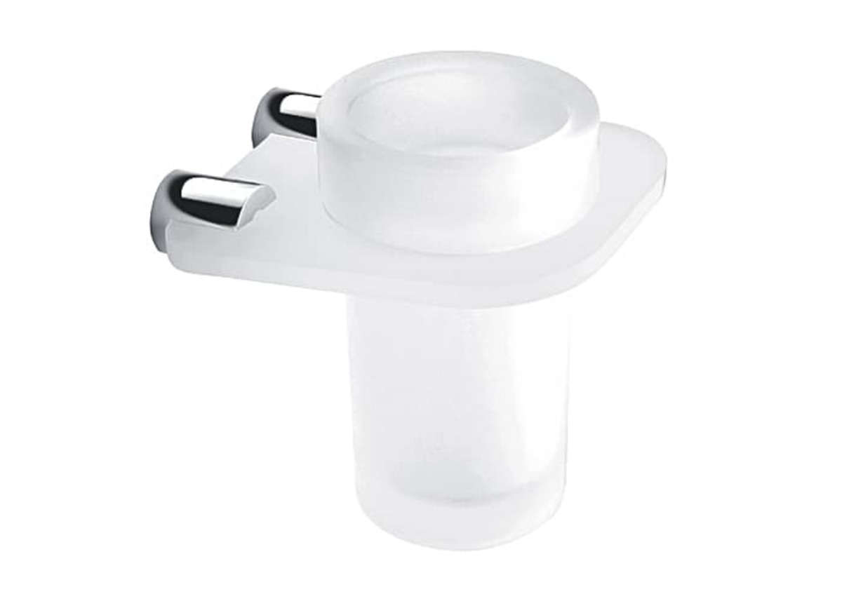 Držák kartáčků Nimco Bormovčetně skleničky chrom BR X3-58W-26