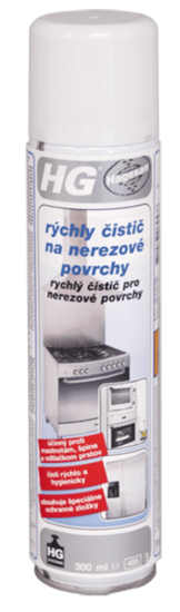 HG Rychlý čistič pro nerezové povrchy 300ml HGRCN