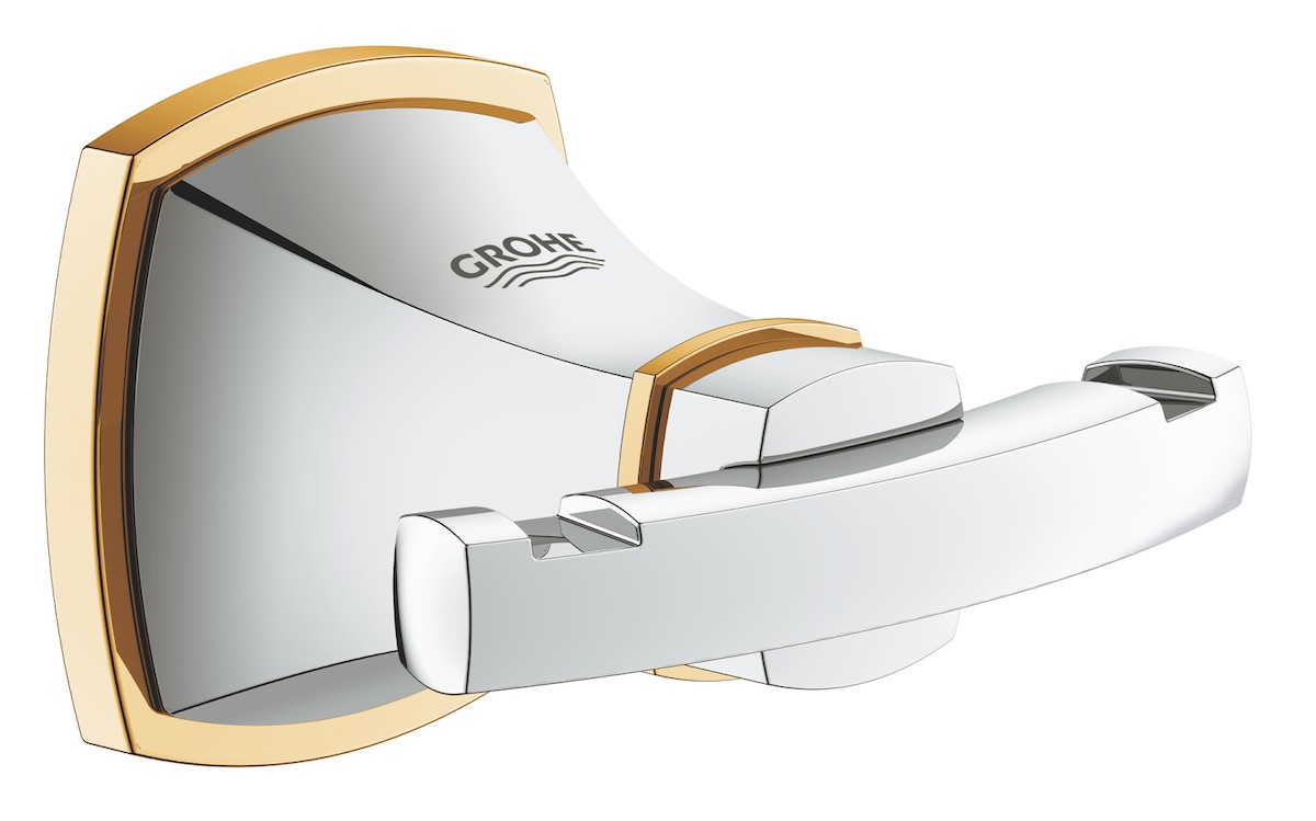 Háček Grohe Grandera chrom/zlatá 40631IG0