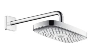 Hlavová sprcha Hansgrohe Raindance Select E na stěnu včetně sprchového ramena chrom 26609000