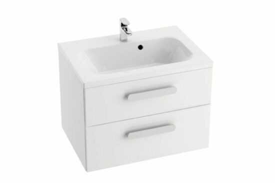 Koupelnová skříňka pod umyvadlo Ravak Chrome 80x49 cm bílá X000000922
