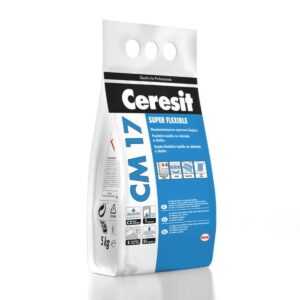 Lepidlo Ceresit CM17 5 kg šedá (C2TE S1) CM175