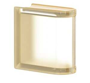 Luxfera Glassblocks MiniGlass vanilka 15x15x8 cm sklo MGSLEVAN