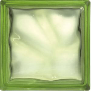 Luxfera Glassblocks green 19x19x8 cm sklo 1908WGREEN