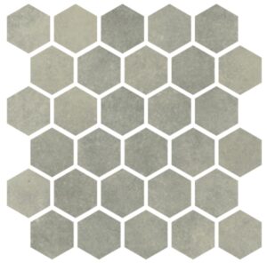 Mozaika Cir Materia Prima soft mint hexagon 27x27 cm lesk 1069918