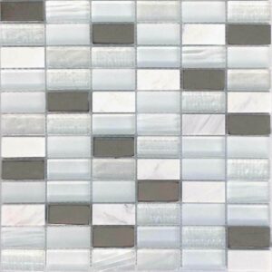 Mozaika Mosavit City blanco 30x30 cm mat / lesk MOSCITYBL