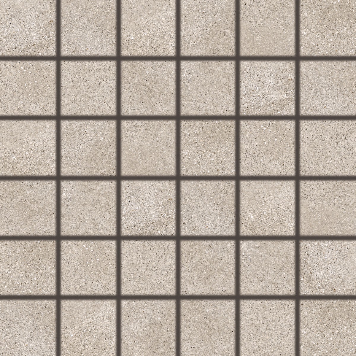 Mozaika Rako Betonico tmavě béžová 30x30 cm mat DDM06794.1
