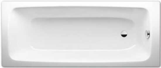 Obdélníková vana Kaldewei Cayono 170x75 cm smaltovaná ocel celoplošný Antislip alpská bílá 275034010001