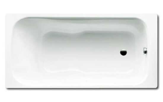 Obdélníková vana Kaldewei Dyna Set 150x75 cm smaltovaná ocel Perl-effekt alpská bílá 226600013001