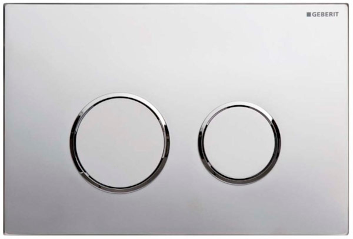 Ovládací tlačítko Geberit Omega plast chrom 115.085.KN.1