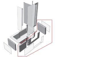 Panel k vaně Artweger DUETT 160 cm akrylát SIKOVADPS160