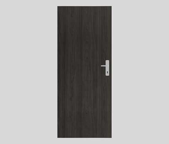 Protipožární dveře Naturel Technické pravé 80 cm jilm antracit DPOJA80P