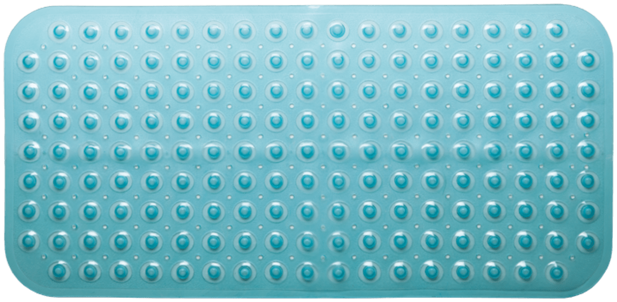 Protiskluzová podložka do koupelny Multi 79x38 cm modrá PRED201