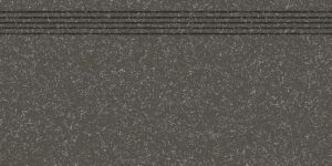 Schodovka RAKO Linka černá 30x60 cm mat DCPSE822.1
