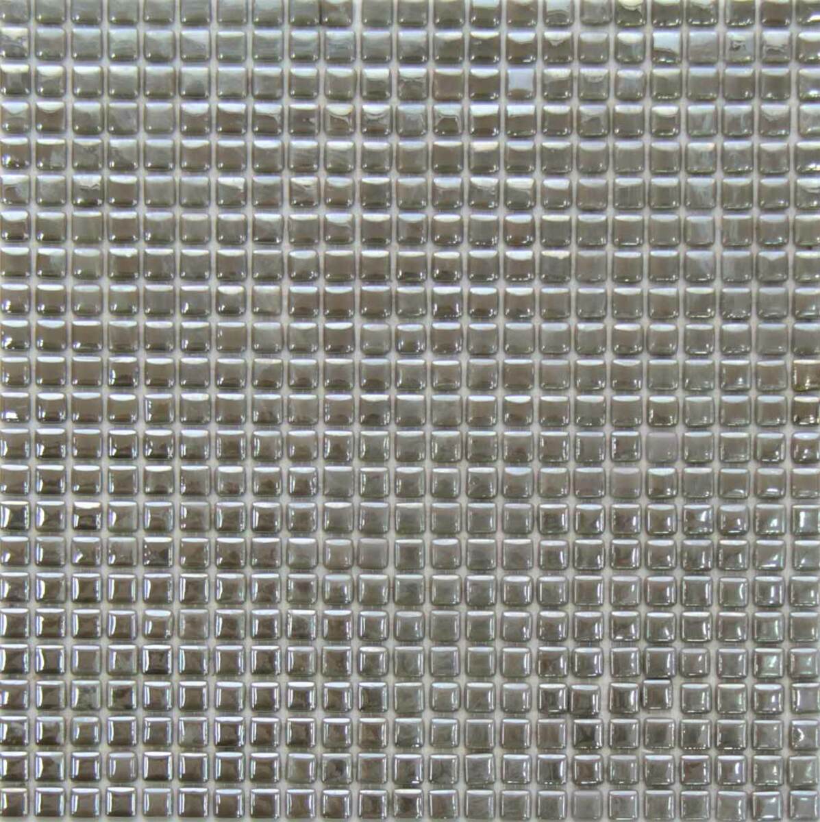 Skleněná mozaika Mosavit Mikros platino 30x30 cm lesk MIKROSPL