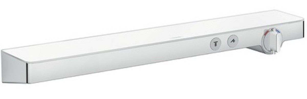 Sprchová baterie Hansgrohe Showertablet Select s poličkou 150 mm bílá/chrom 13184400