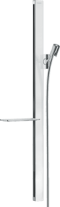 Sprchová tyč Hansgrohe Unica se sprchovou hadicí bílá/chrom 27640400