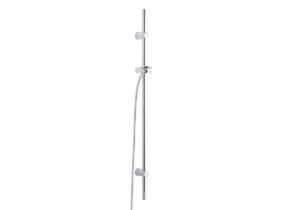 Sprchová tyč KLUDI A-QA na stěnu se sprchovou hadicí chrom 6209605-00