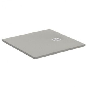 Sprchová vanička čtvercová Ideal Standard Ultraflat S 90x90 cm litý mramor šedá K8215FS