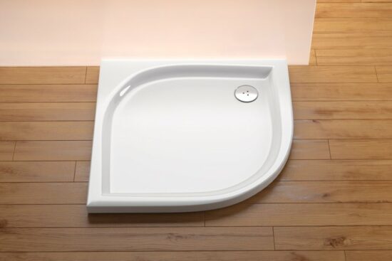 Sprchová vanička čtvrtkruhová Ravak Elipso 90x90 cm akrylát A227701310
